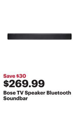 Best Buy Bose tv speaker bluetooth soundbar offer