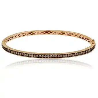 Charm Diamond Le vian 14k strawberry gold 1.01ctw diamond bangle bracelet offer