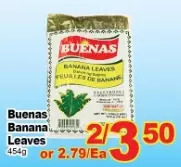 T&T Supermarket Buenas banana leaves offer