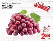 T&T Supermarket Red grape offer