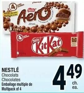 Jean Coutu Nestlé Chocolates offer