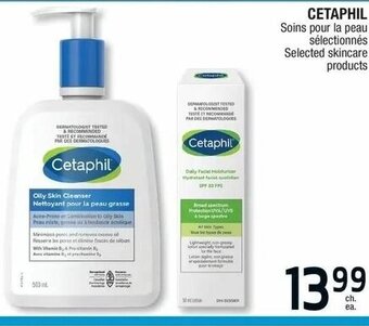Jean Coutu Cetaphil Selected Skincare Products offer
