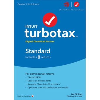 Best Buy Turbotax standard 2022 (pc) - 8 returns - english - digital download offer