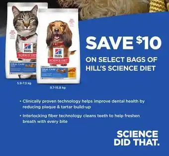 Petsmart Bags of hill's science diet offer