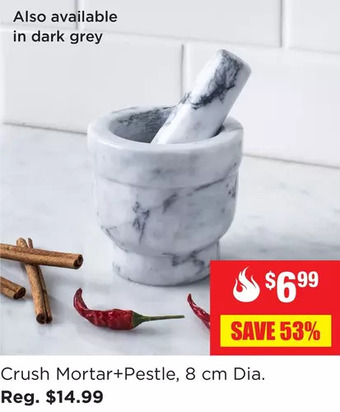 Kitchen Stuff Plus Crush mortar+pestle offer