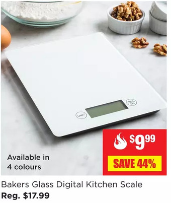 Kitchen Stuff Plus Bakers glass digital kitchen scale offer