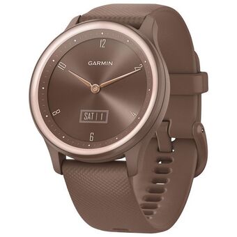 Best Buy Garmin vivomove sport 40mm smartwatch with heart rate monitor - cocoa offer