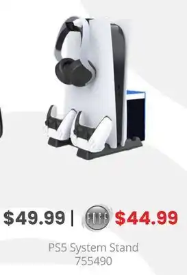 GameStop Ps5 biogenik playstation 5 system stand offer
