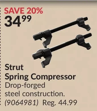 Princess Auto Strut spring compressor offer