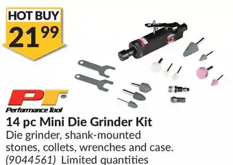 Princess Auto Performance tool 14 pc mini die grinder kit offer