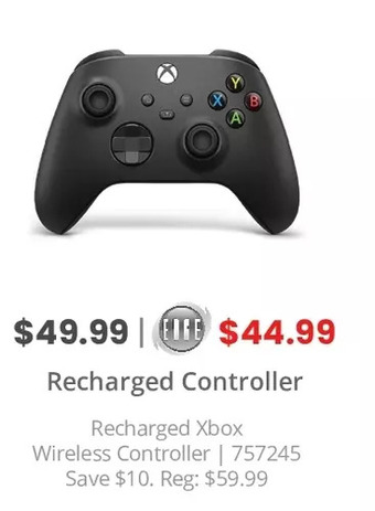 GameStop Xbox wireless controller offer