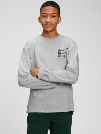 Teen home alone 100% organic graphic t-shirt