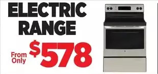 Surplus Furniture Electric range from only offer