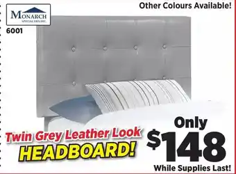 Surplus Furniture Twin grey headboard offer