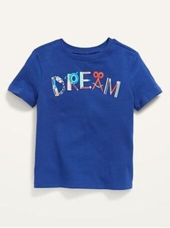 Old Navy Unisex short-sleeve graphic t-shirt for toddler offer