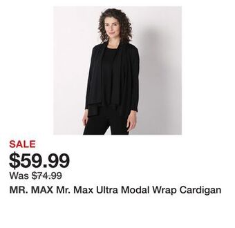 TSC Stores Mr. max ultra modal wrap cardigan offer