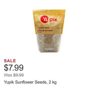 Costco Yupik sunflower seeds, 2 kg offer