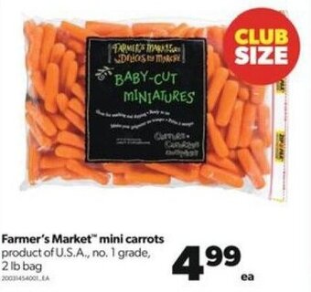 Real Canadian Superstore Farmer's Market Mini Carrots 2 lb offer