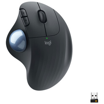 Best Buy Logitech ergo m575 bluetooth trackball mouse - black offer