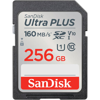 Best Buy Sandisk ultra plus v10 256gb 130mb/s memory card offer