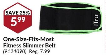Princess Auto One-size-fits-most fitness slimmer belt offer