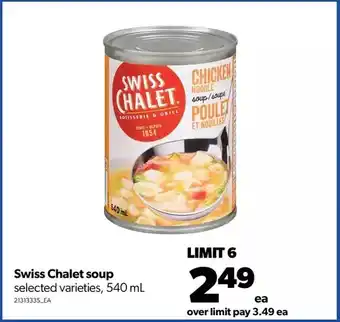 Real Canadian Superstore Swiss chalet soup offer