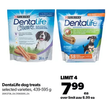 Real Canadian Superstore Dentalife dog treats offer
