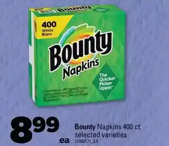 Bounty napkins