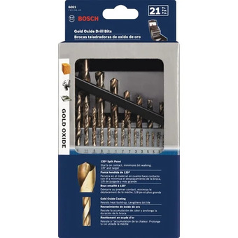 Princess Auto Bosch 21 pc gold oxide drill bit set offer