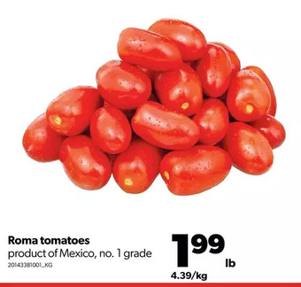 Real Canadian Superstore Roma tomatoes offer