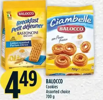 Marché Adonis Balocco cookies offer