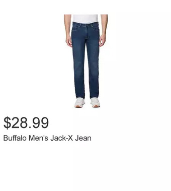 Costco Buffalo men’s jack-x jean offer