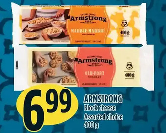 Marché Adonis Armstrong block cheese offer