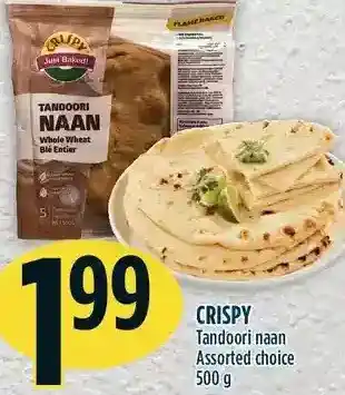 Marché Adonis Crispy tandoor naan offer