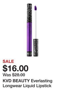 Sephora Everlasting longwear liquid lipstick offer