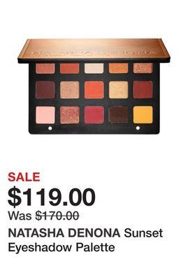 Sephora Sunset eyeshadow palette offer