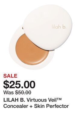 Sephora Virtuous veil™ concealer + skin perfector offer