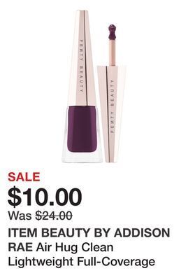 Sephora Air hug clean lightweight full-coverage concealer offer