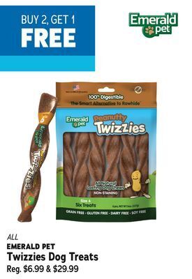 Ren’s Pets Depot All emerald pet twizzies dog treats offer