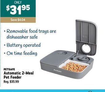 Ren’s Pets Depot Petsafe automatic 2-meal pet feeder offer