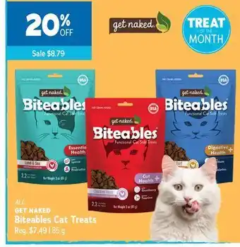 Ren’s Pets Depot All get naked biteables cat treats offer