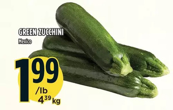 Marché Adonis Green zucchini offer
