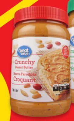 Walmart Great value peanut butter offer