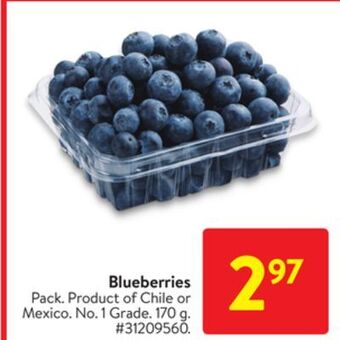 Walmart Blueberries offer