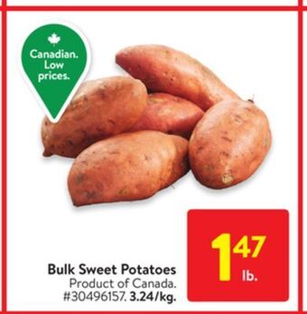 Walmart Bulk sweet potatoes offer