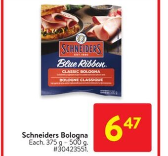 Walmart Schneiders bologna offer