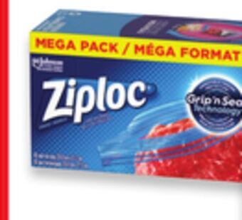 Walmart Ziploc freezer bags mega pack offer