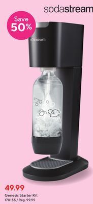 Staples Sodastream genesis starter kit offer