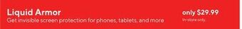 Staples Liquid armor offer