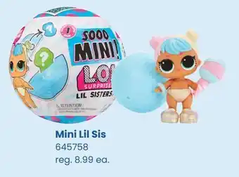 Toys R us Lol surprise mini lil sis offer